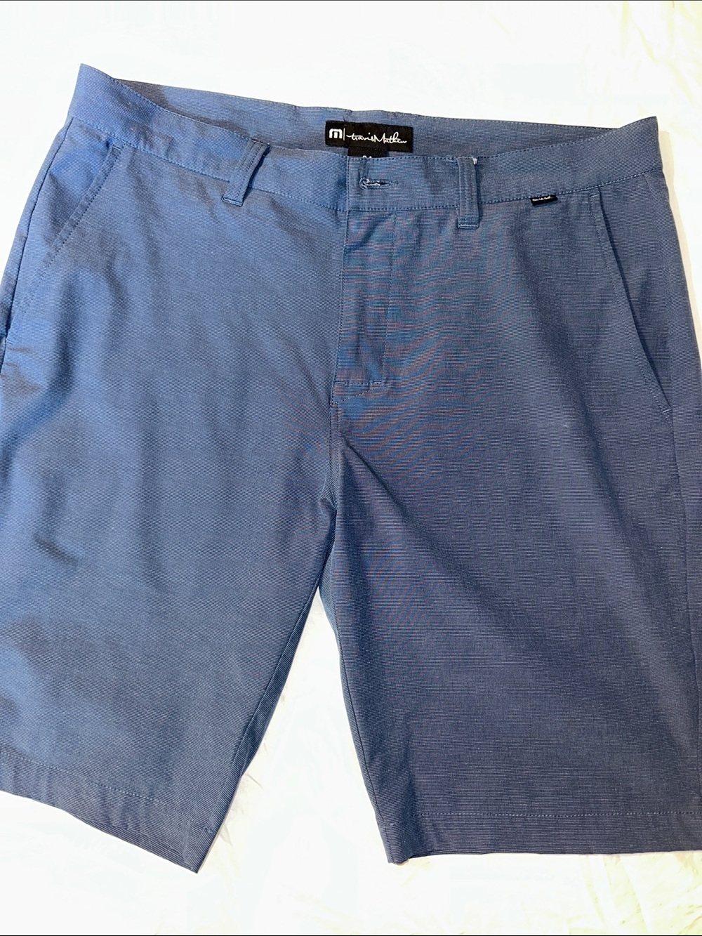 Travis Mathew Navy Flat Front Men's Shorts